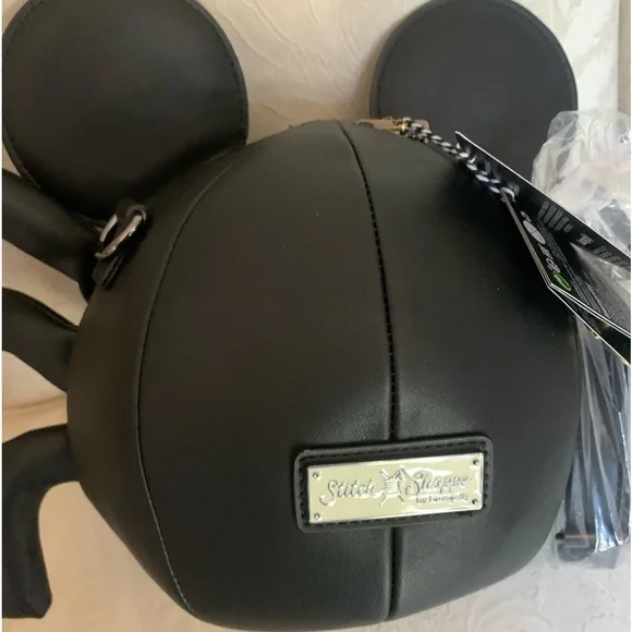 Loungefly x Disney Mickey Mouse Spider Glow in the Dark Crossbody Bag Purse NWT